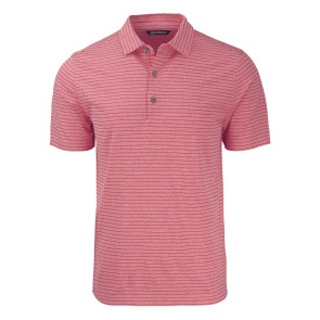 Men's Forge Eco Heather Stripe Stretch Recycled Polo (MCK01303)